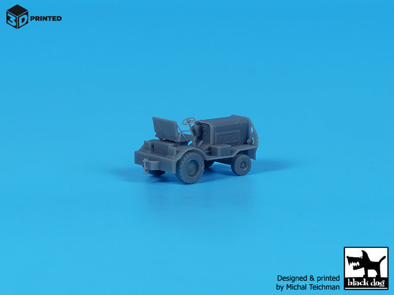 Blackdog BDA20001 1:200 Airport tow truck + baggage carts