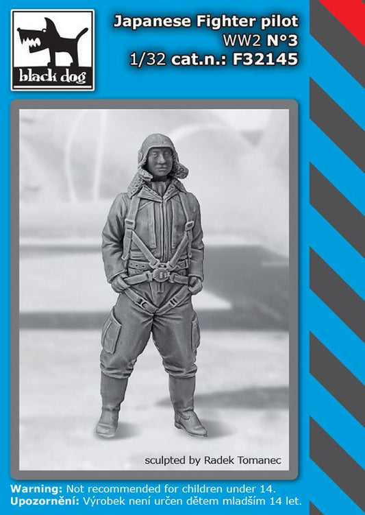 Blackdog BDF32145 1:32 Japanese fighter pilot WWII N deg 3