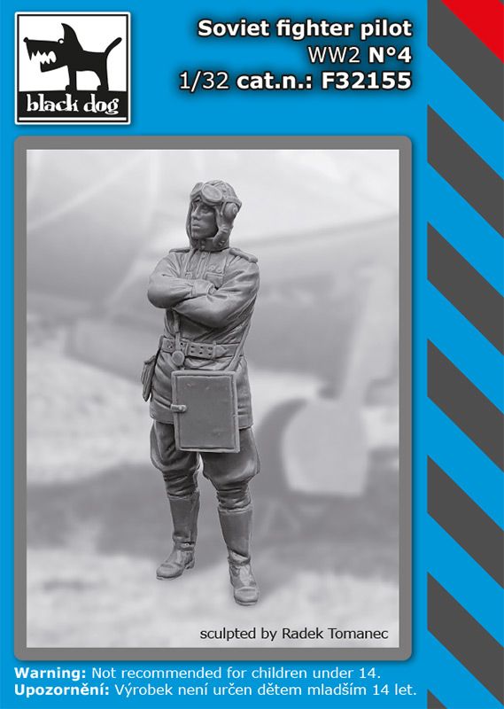 Blackdog BDF32155 1:32 Soviet fighter pilot WW II N deg 4