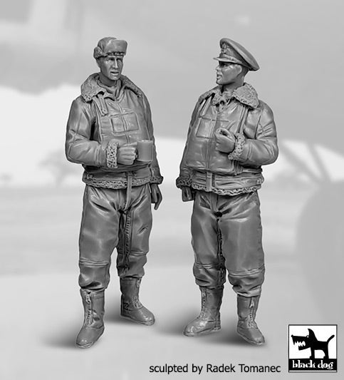 Blackdog BDF32168 1:32 USAAF Bomber aircraft crew set