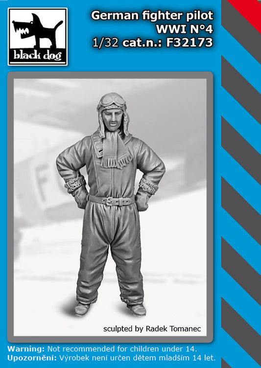 Blackdog BDF32173 1:32 German fighter pilot WWI N deg 4