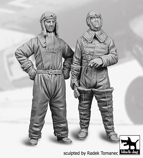 Blackdog BDF32174 1:32 German fighter pilot WWI set n deg 2