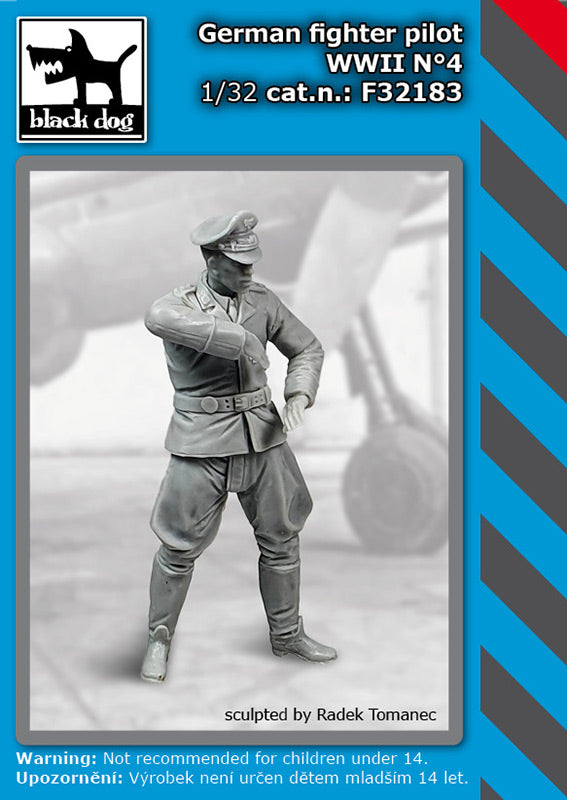 Blackdog BDF32183 1:32 German fighter pilot WWII N deg 4