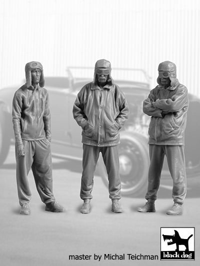 Blackdog BDF48006 1:48 Drivers / civilian pilots