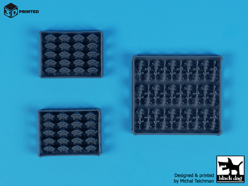 Blackdog BDMA48002 1:48 US NAVY tiedown+padaye