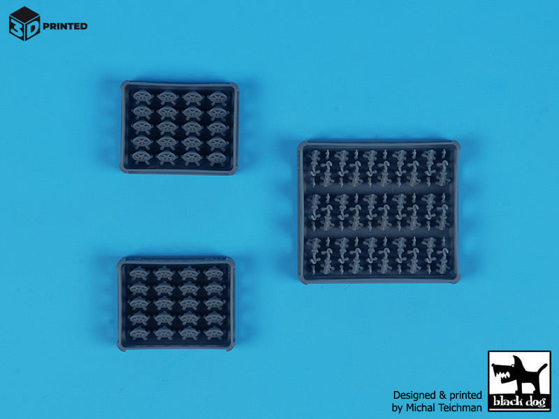 Blackdog BDMA72002 1:72 US NAVY tiedown+padaye