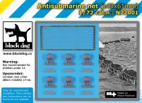Blackdog BDN72001 1:72 Anti-submarine net