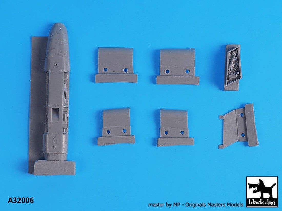 Blackdog BDOA32006 1:32 Douglas A-4E Skyhawk spine electronic + tail