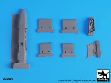 Blackdog BDOA32006 1:32 Douglas A-4E Skyhawk spine electronic + tail