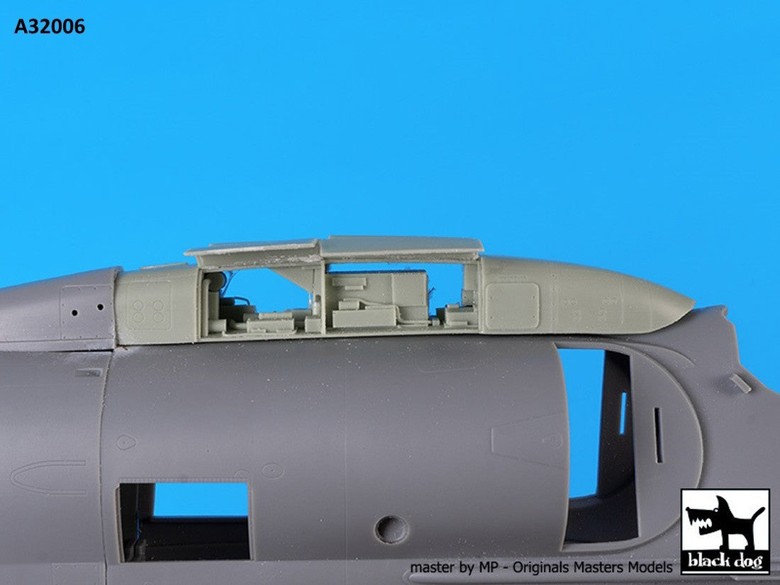 Blackdog BDOA32006 1:32 Douglas A-4E Skyhawk spine electronic + tail