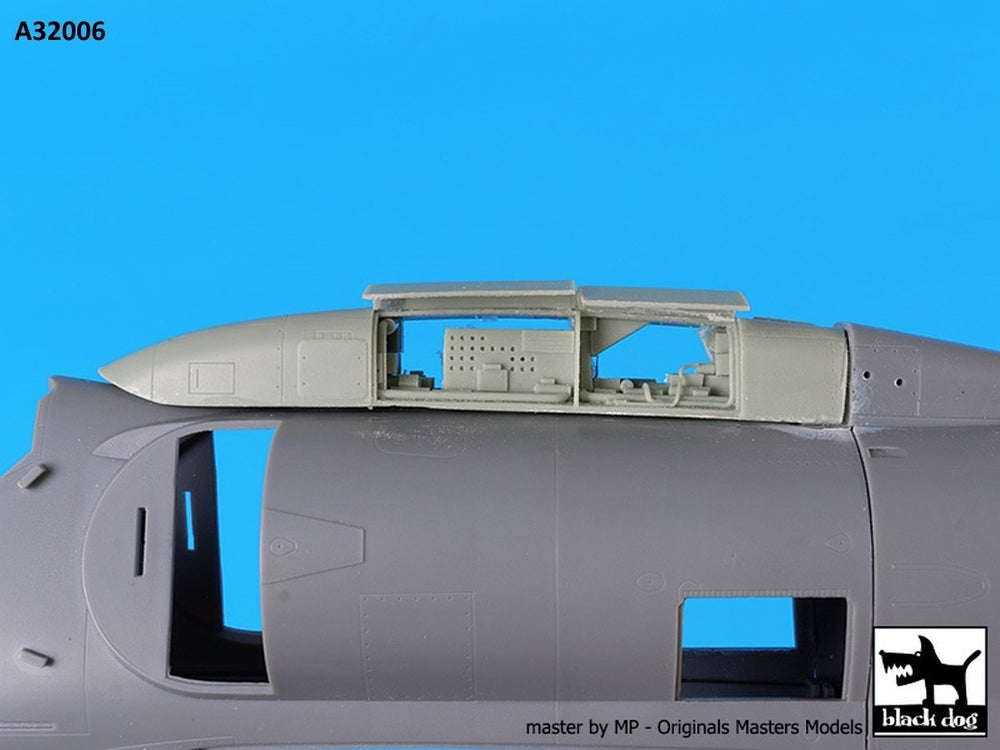 Blackdog BDOA32006 1:32 Douglas A-4E Skyhawk spine electronic + tail