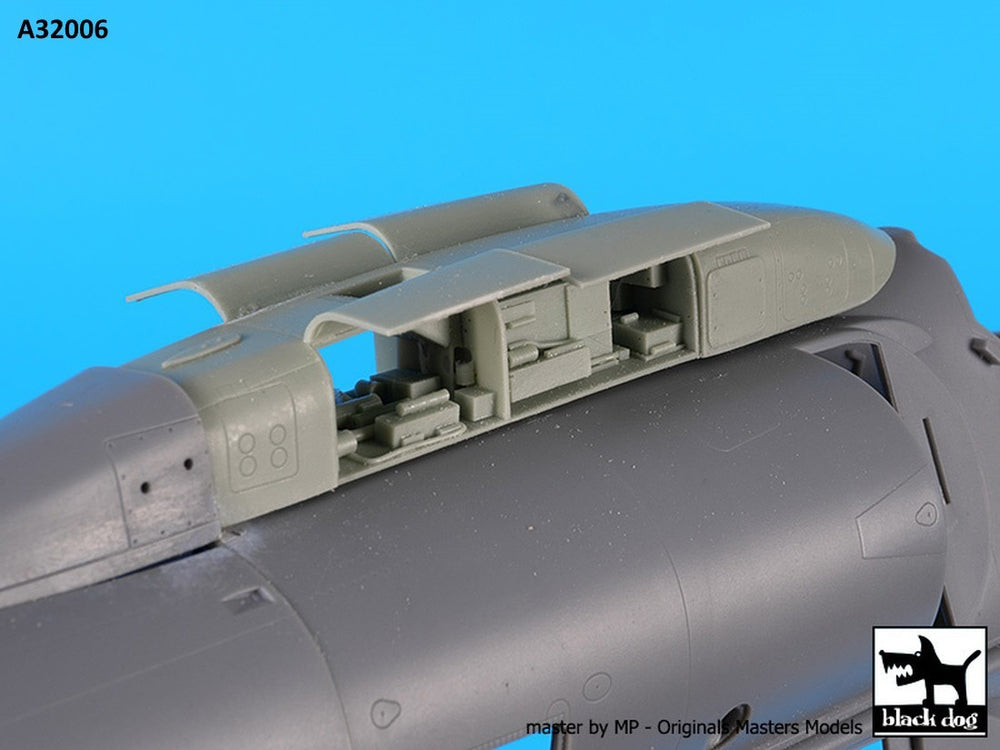 Blackdog BDOA32006 1:32 Douglas A-4E Skyhawk spine electronic + tail