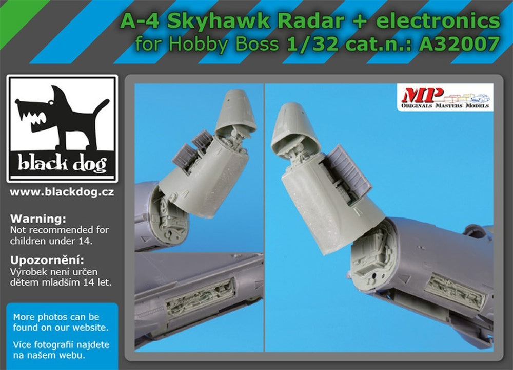Blackdog BDOA32007 1:32 Douglas A-4E Skyhawk radar + electronic