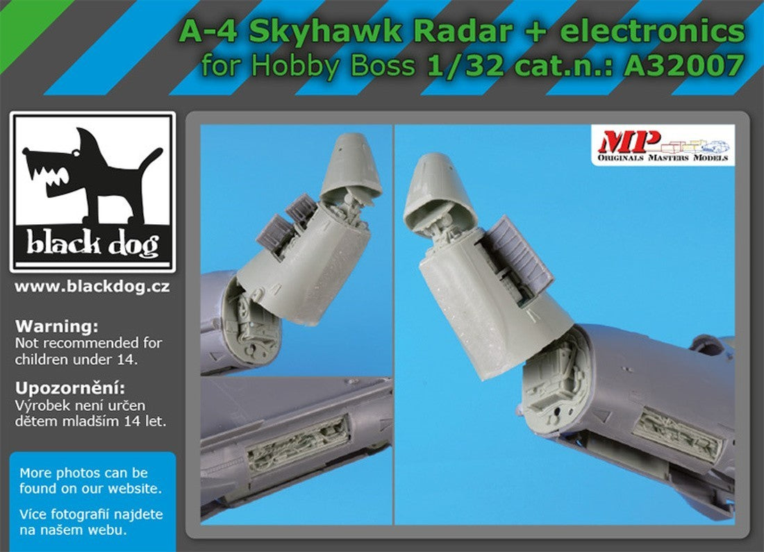 Blackdog BDOA32007 1:32 Douglas A-4E Skyhawk radar + electronic