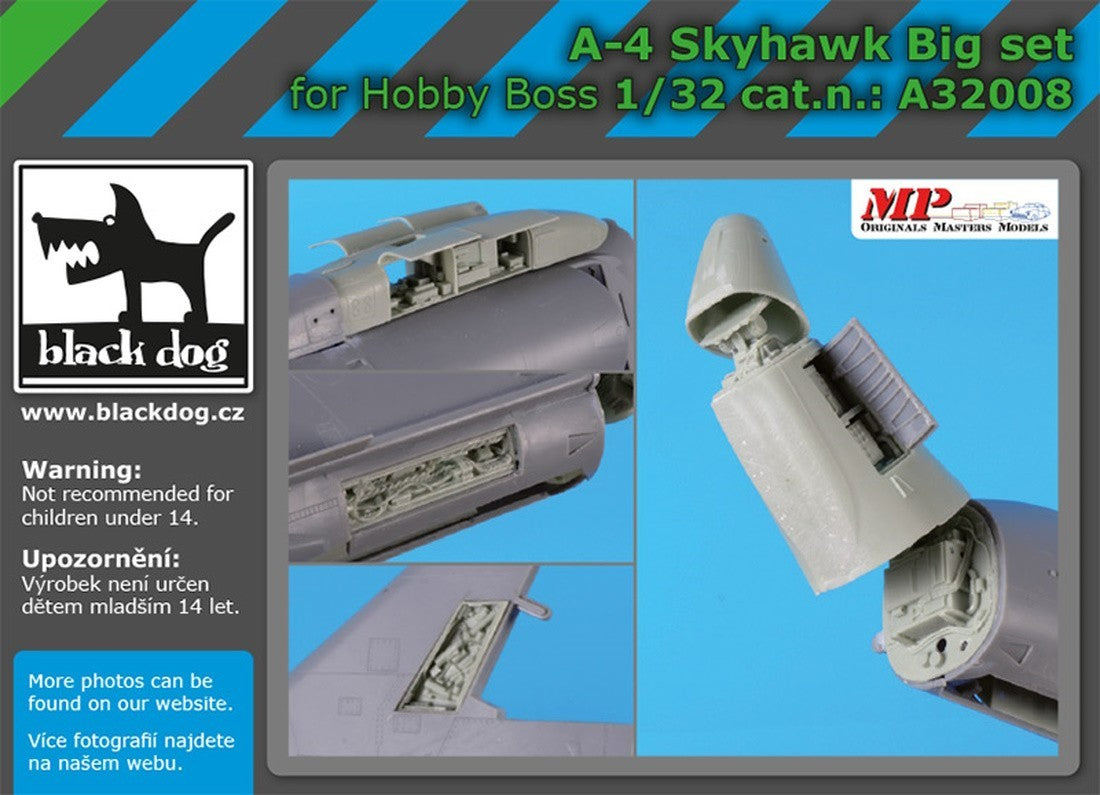 Blackdog BDOA32008 1:32 Douglas A-4E Skyhawk big set [A32006 + A32007]