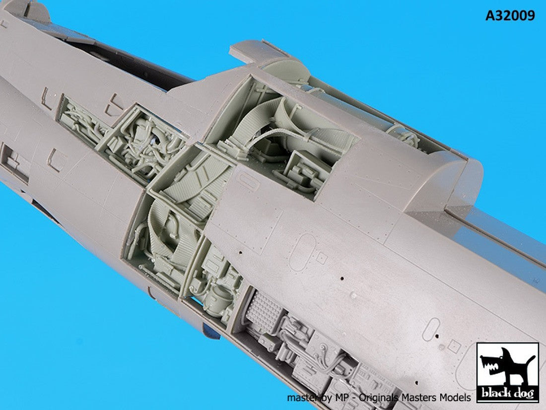 Blackdog BDOA32009 1:32 LTV A-7D/A-7E Corsair II magazine + electronics