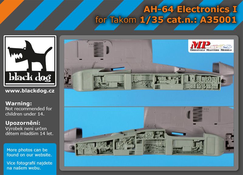 Blackdog BDOA35001 1:35 Bell/Boeing AH-64 electronics I