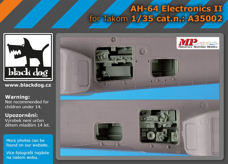 Blackdog BDOA35002 1:35 Bell/Boeing AH-64 electronics II
