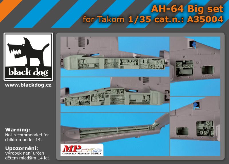Blackdog BDOA35004 1:35 Bell/Boeing AH-64 Big set