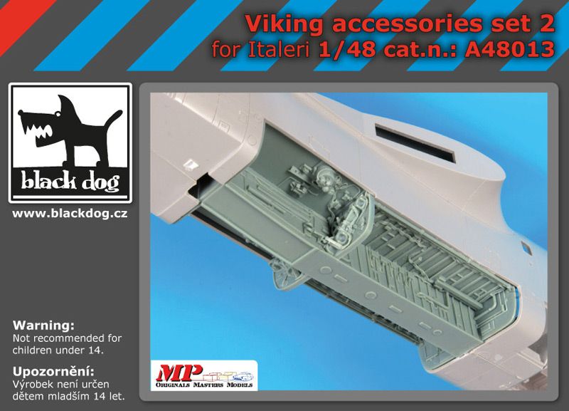 Blackdog BDOA48013 1:48 Lockheed S-3A/B Viking accessories set No.2
