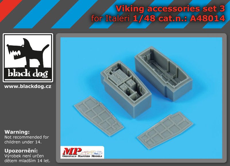 Blackdog BDOA48014 1:48 Lockheed S-3A/B Viking accessories set No.3