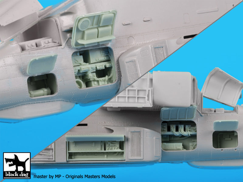Blackdog BDOA48043 1:48 Bell/Boeing AH-64D Electronics 2