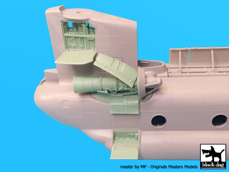 Blackdog BDOA48051 1:48 Boeing Chinook HC.2 CH-47F engine