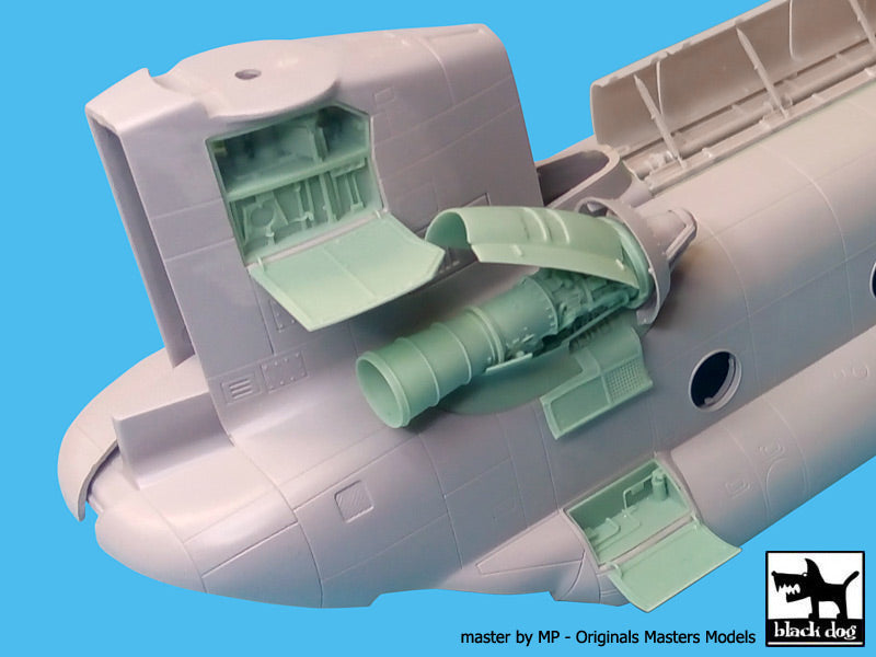 Blackdog BDOA48051 1:48 Boeing Chinook HC.2 CH-47F engine