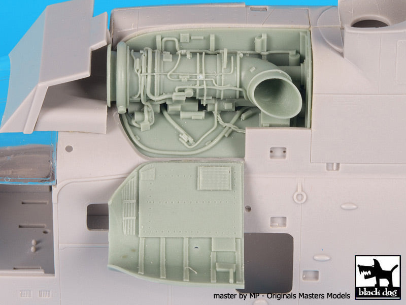 Blackdog BDOA48053 1:48 Sikorsky Sea King engine