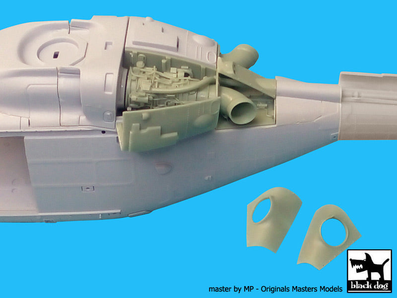 Blackdog BDOA48056 1:48 Westland Lynx AH-7 engine