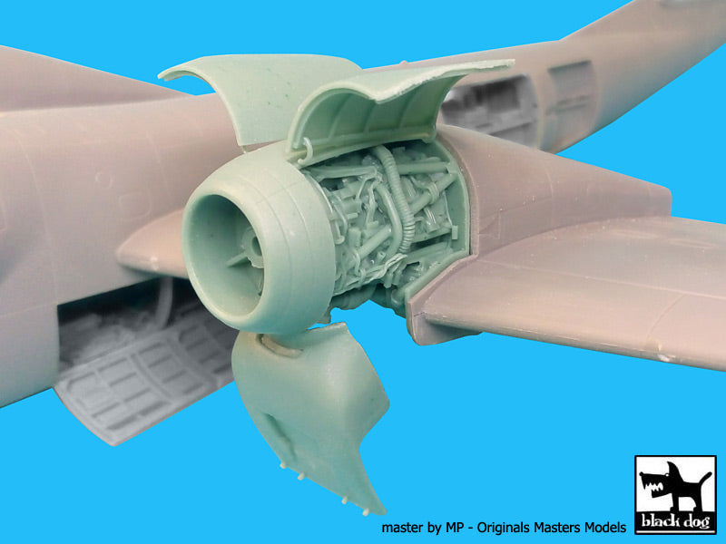 Blackdog BDOA48063 1:48 Grumman OV-1D Mohawk engine x 1