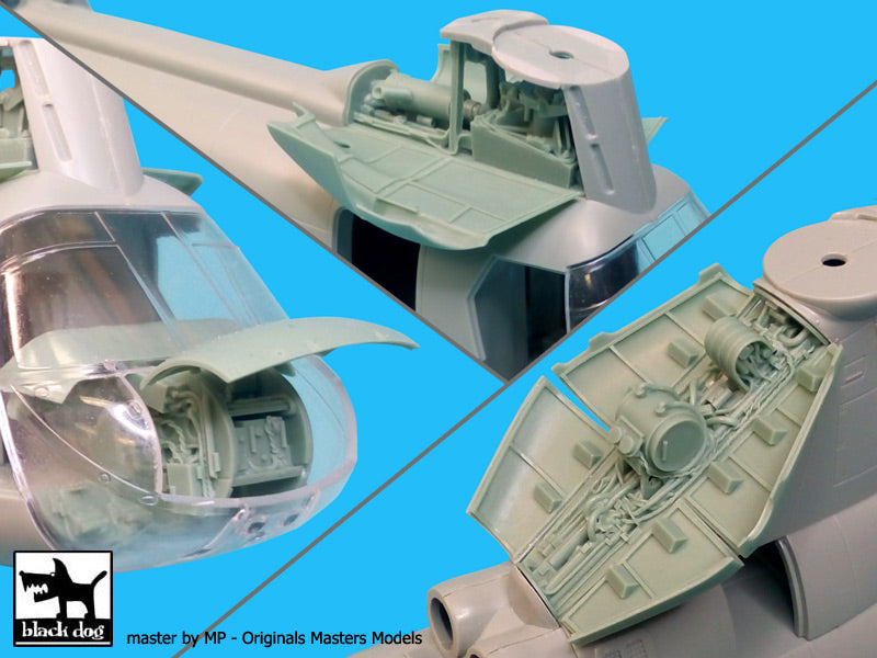 Blackdog BDOA48067 1:48 Boeing CH-46A/D/E Bull Frog Big Set