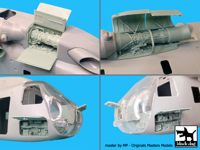 Blackdog BDOA48071 1:48 Sikorsky MH-53E Sea Dragon Big set