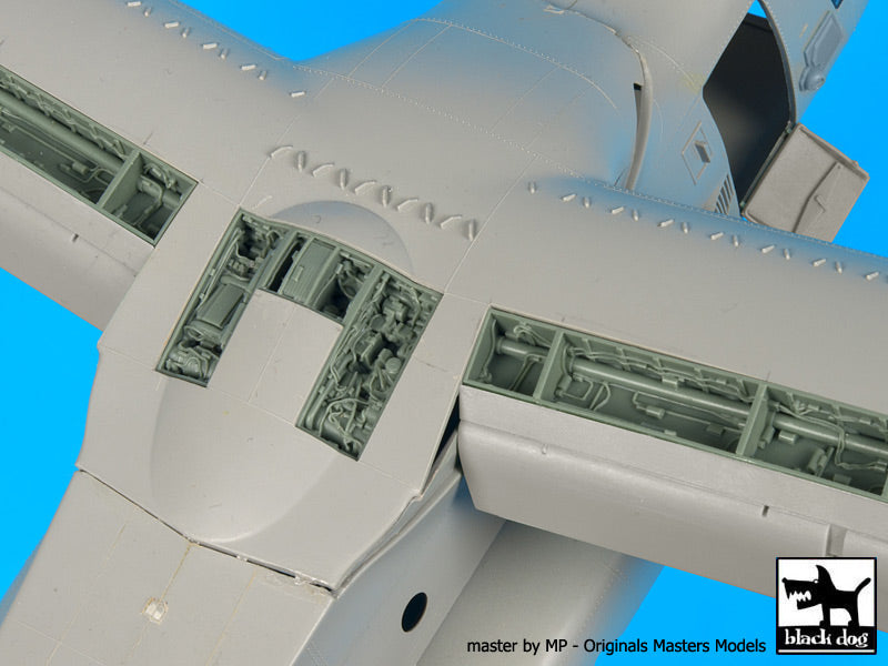 Blackdog BDOA48077 1:48 Bell-Boeing V-22 Osprey Hydraulics and sensors