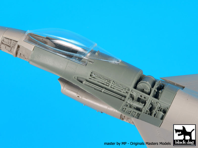 Blackdog BDOA48078 1:48 Lockheed-Martin F-16C Electronics set 2 + canon