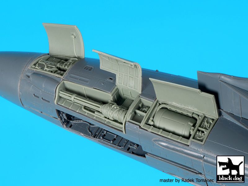 Blackdog BDOA48100 1:48 Grumman F-14D Tomcat left electronics and canon