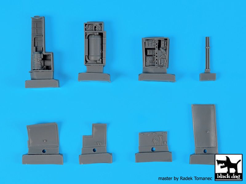 Blackdog BDOA48100 1:48 Grumman F-14D Tomcat left electronics and canon