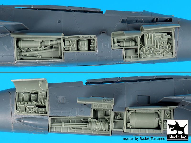 Blackdog BDOA48102 1:48 Grumman F-14D Tomcat right and left electronics
