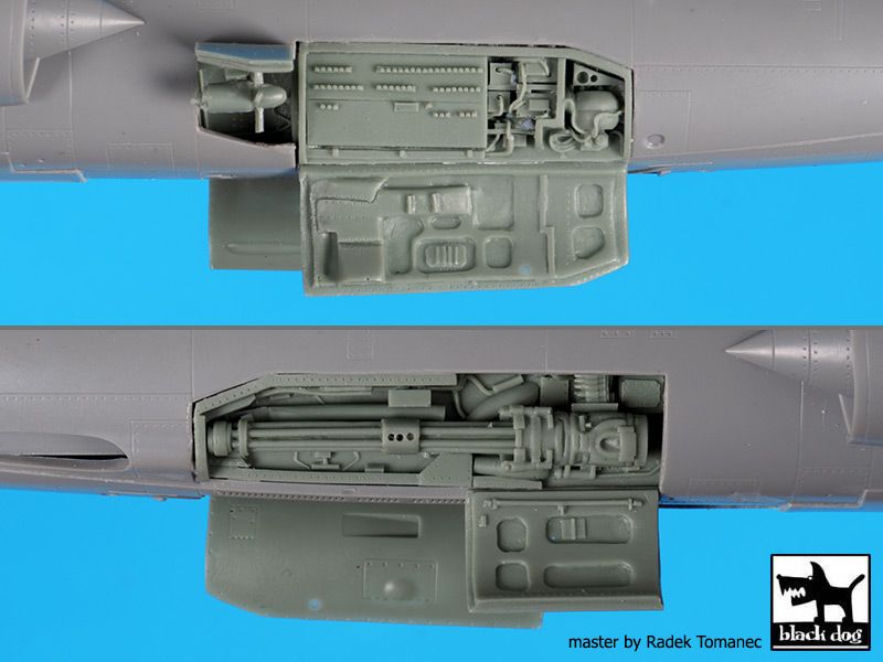 Blackdog BDOA48107 1:48 Lockheed F-104 Starfighter electronics and Canon