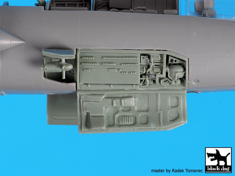 Blackdog BDOA48108 1:48 Lockheed F-104 Starfighter Big Detail Set