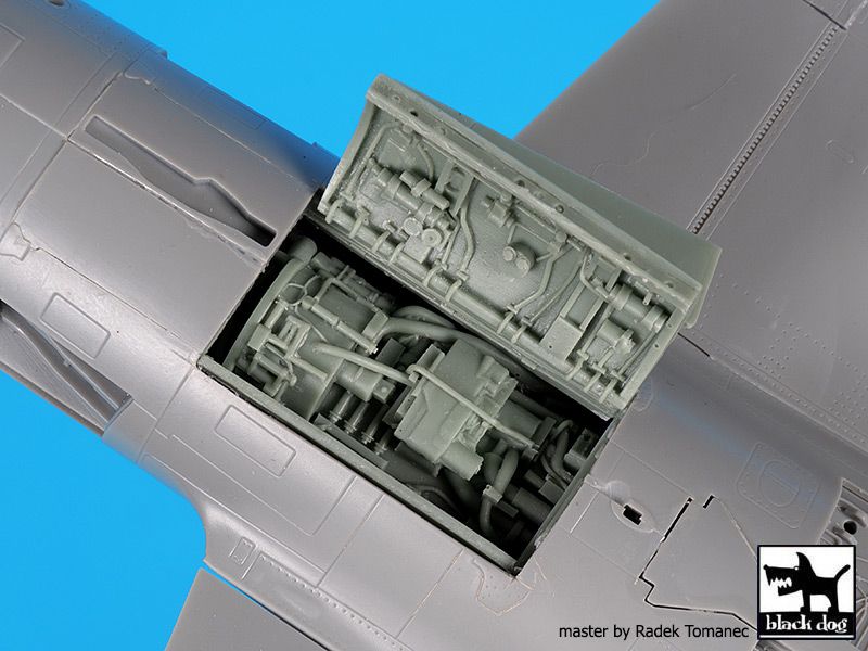 Blackdog BDOA48108 1:48 Lockheed F-104 Starfighter Big Detail Set