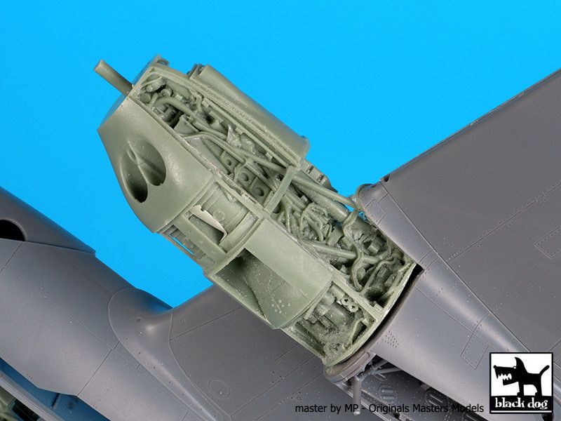 Blackdog BDOA48114 1:48 Lockheed P-38F/G Lightning engine x 1
