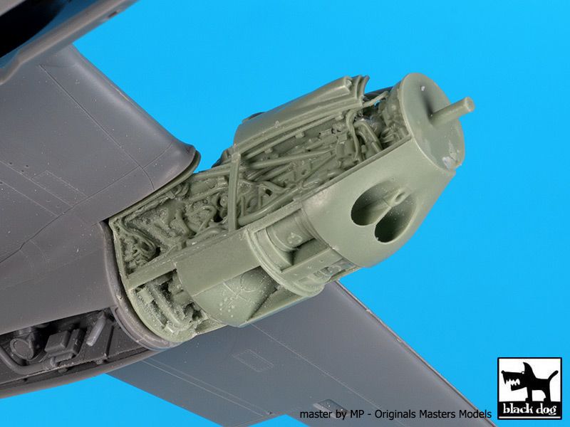Blackdog BDOA48114 1:48 Lockheed P-38F/G Lightning engine x 1