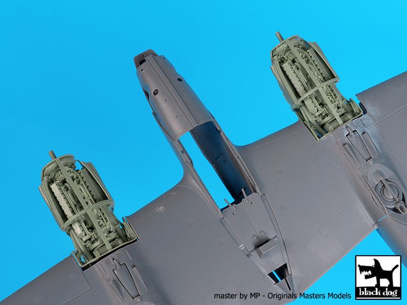 Blackdog BDOA48115 1:48 Lockheed P-38F/G Lightning engines x 2