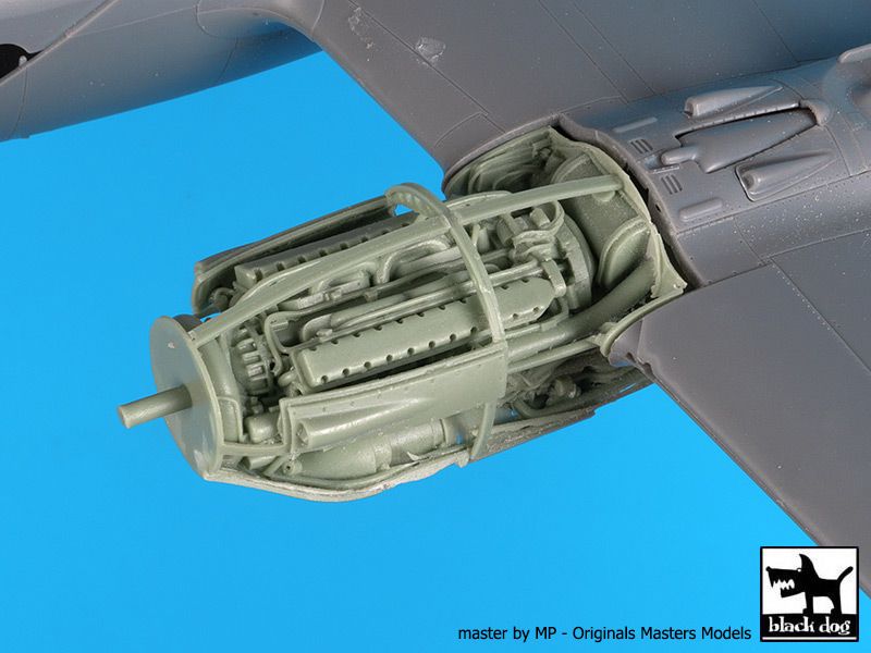 Blackdog BDOA48115 1:48 Lockheed P-38F/G Lightning engines x 2
