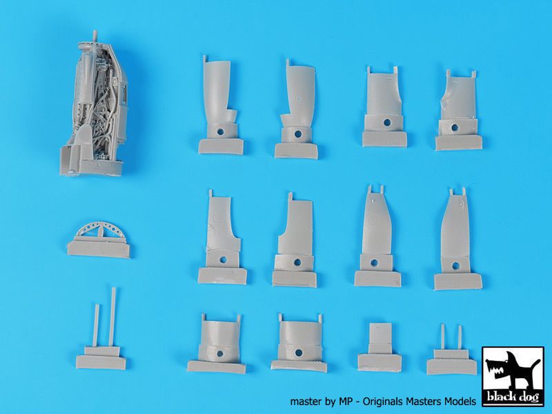 Blackdog BDOA48115 1:48 Lockheed P-38F/G Lightning engines x 2