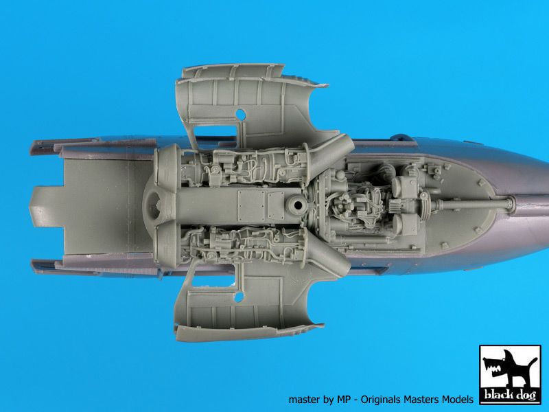 Blackdog BDOA48116 1:48 PZL W-3A Sokol engine
