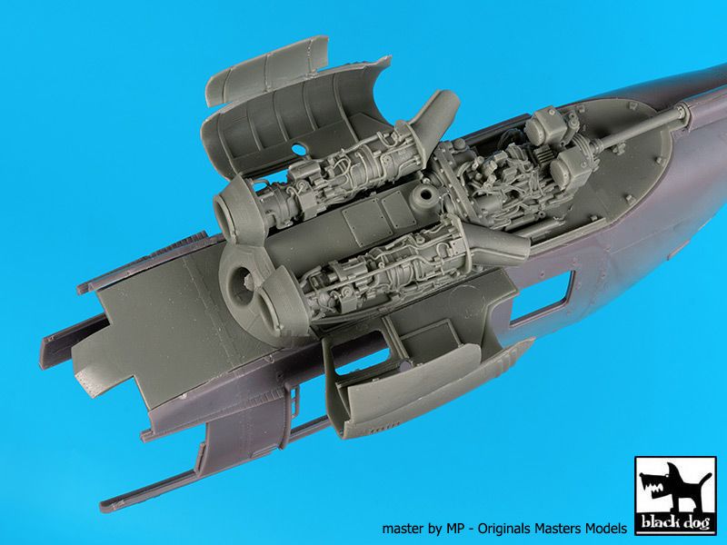Blackdog BDOA48116 1:48 PZL W-3A Sokol engine