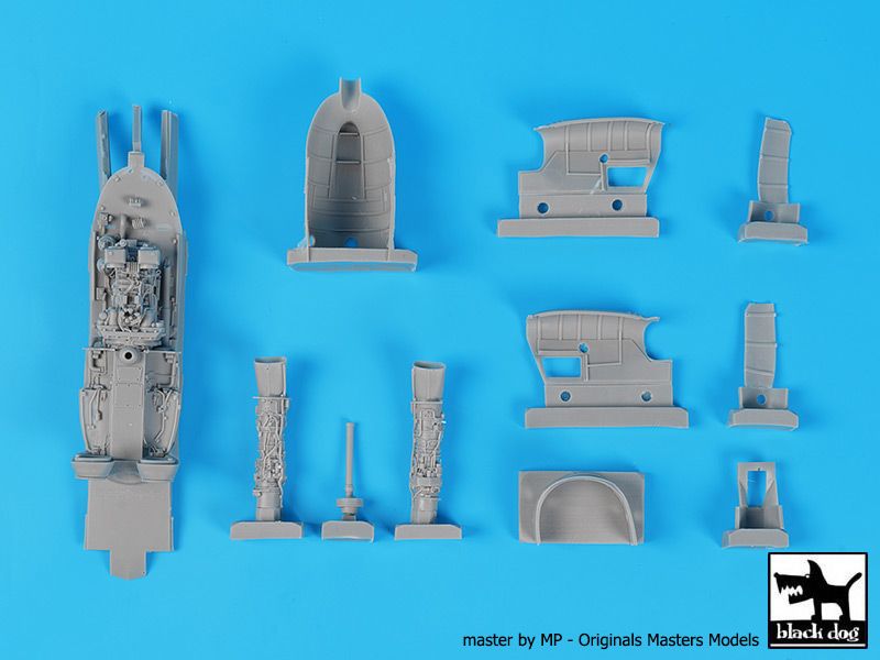 Blackdog BDOA48116 1:48 PZL W-3A Sokol engine