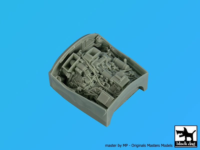 Blackdog BDOA48117 1:48 Bae Harrier GR.1/3 engine +electronics